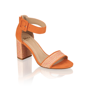OMG! textil Klasické sandále oranžová