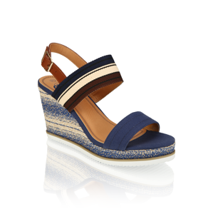 OMG! textil Klasické sandále modrá