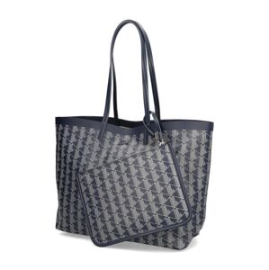 LACOSTE Zely Monogram Tote Matching Pouch