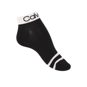 Calvin Klein členkové  ponožky čierna