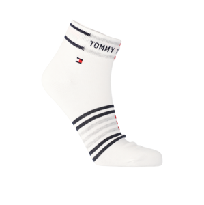 Tommy Hilfiger členkové  ponožky biela